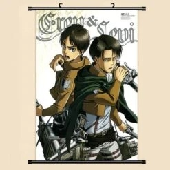 Poster Attaque Des Titans</br>Eren & Levi