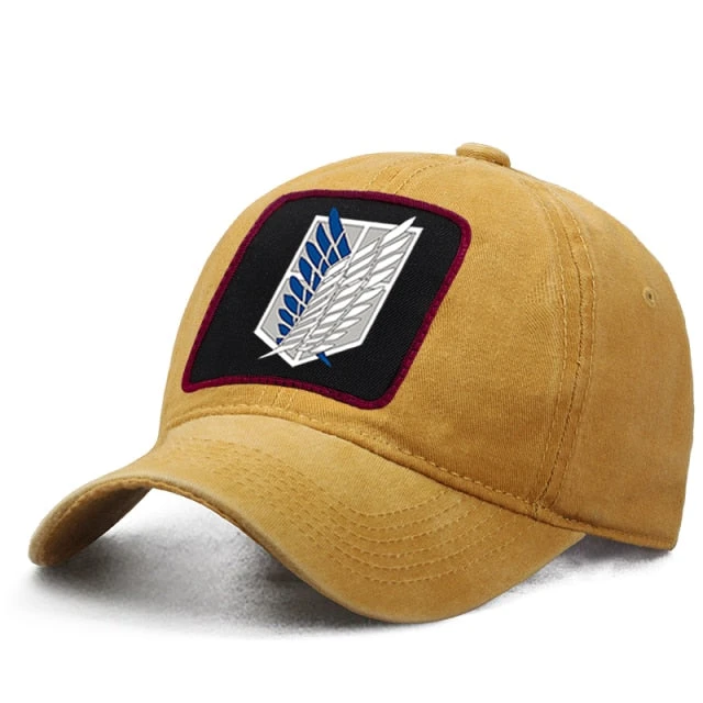 Casquette Attaque Des Titans </br> Bataillon D'Exploration Coloré – Image 5