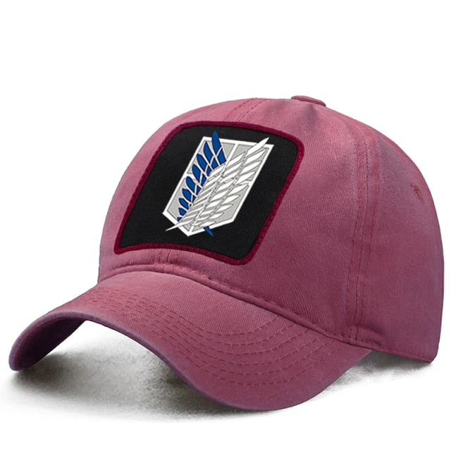 Casquette Attaque Des Titans </br> Bataillon D'Exploration Coloré – Image 6