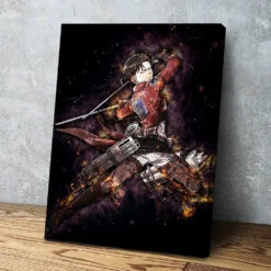 Tableau Attaque Des Titans </br>Livai Ackerman