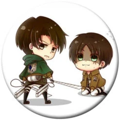 Pin's Attaque Des Titans</br> Livai Et Eren Cute