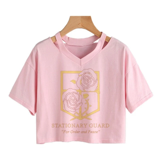 T-Shirt Attaque Des Titans</br>Garnison Court