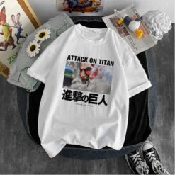 T-shirt Attaque Des Titans</br> Vapeur Du Titan Colossal