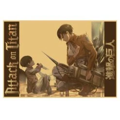 Poster SNK</br>Livai Enfant Et Adulte