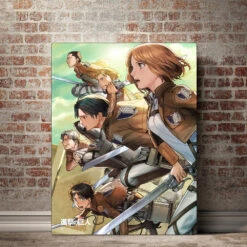 Tableau Attaque Des Titans </br> Membres Brigade D'Entraînement