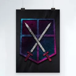 Tableau Attaque Des Titans </br> Brigade D'Entraînement