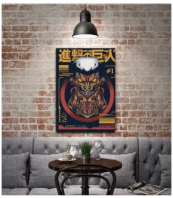 Tableau Attaque Des Titans </br> Titan Cuirassé Japonais