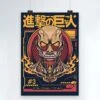 Tableau Attaque Des Titans </br>Titan Colossal Japonais