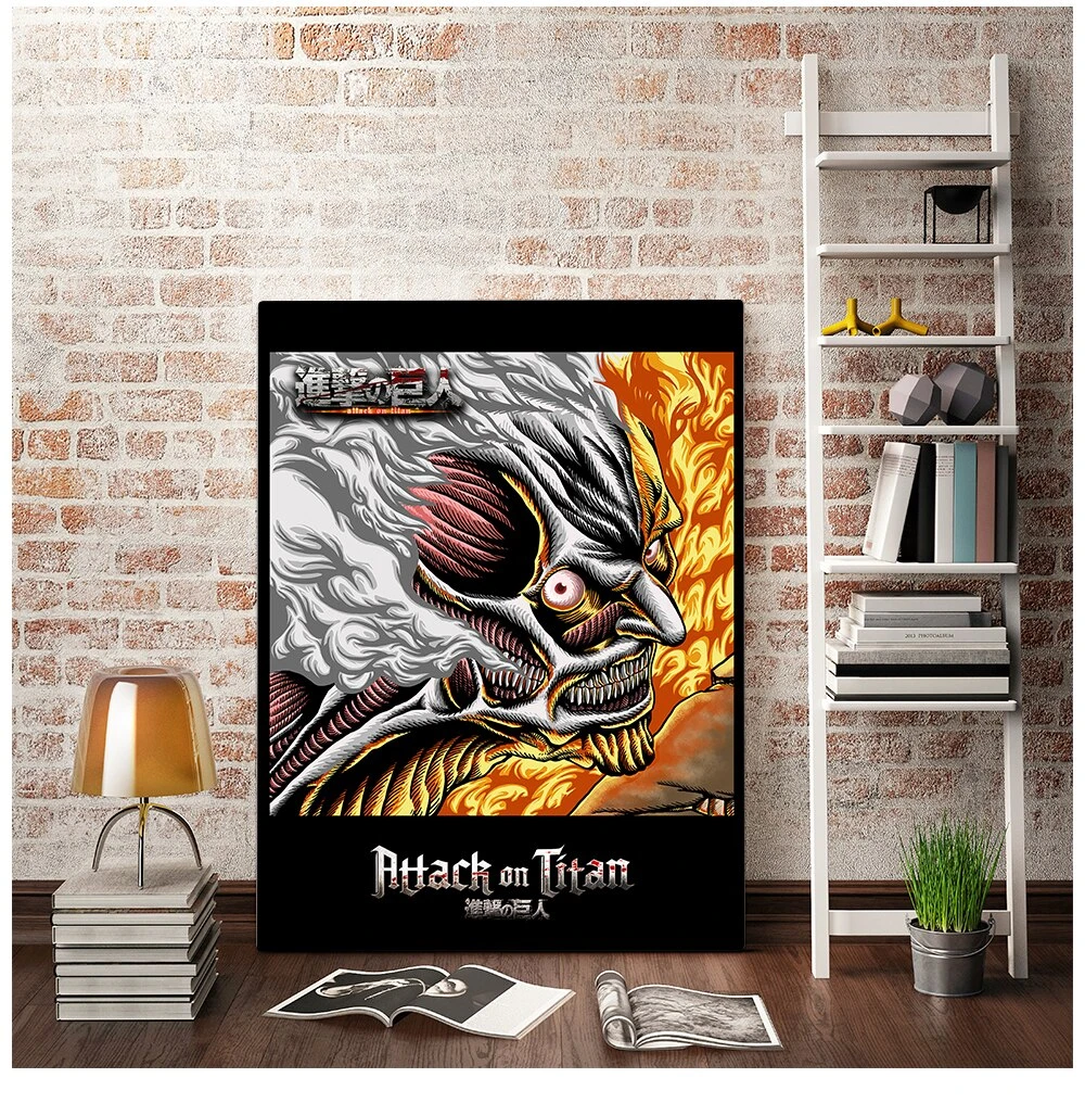 Tableau Attaque Des Titans </br>Titan Colossal Vapeur – Image 3