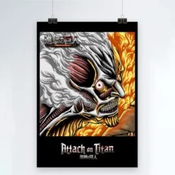 Tableau Attaque Des Titans </br>Titan Colossal Vapeur