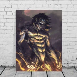 Tableau Attaque Des Titans </br>Transformation Titan Assaillant