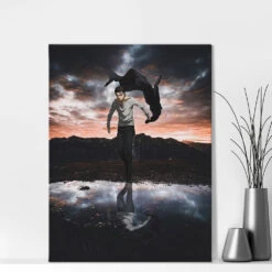 Tableau Attaque Des Titans</br> Eren Et Nature