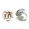 Bague Attaque Des Titans </br>Personnages Kawaii