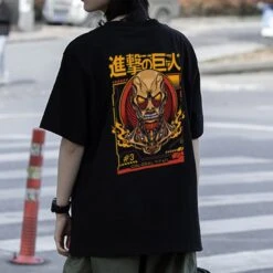 T-shirt Attaque Des Titans</br> Design Titan