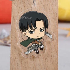 Porte-clés Attaque Des Titans</br> Personnage Livai