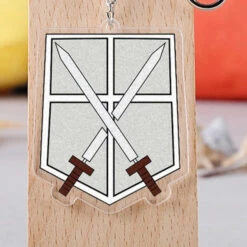 Porte-clés Attaque Des Titans</br>Motif Brigade D'Entraînement