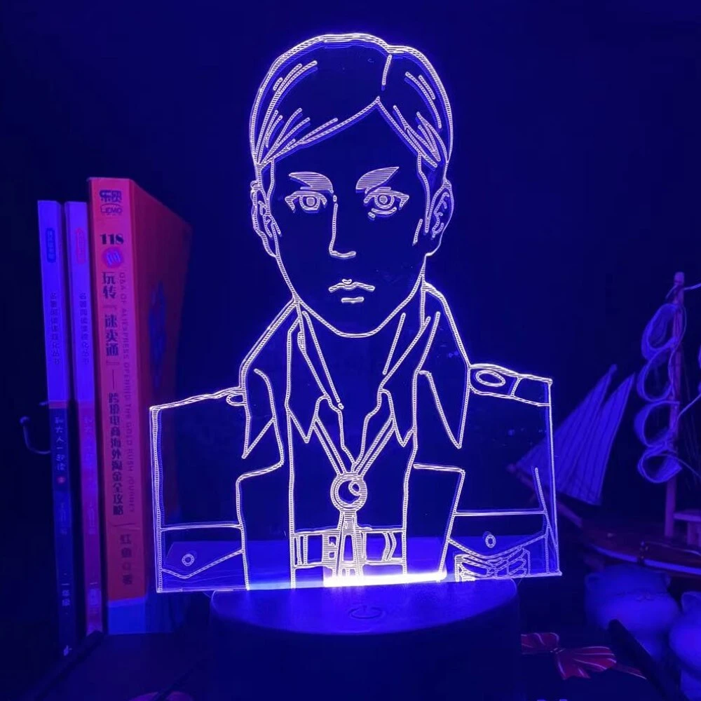 Lampe 3D Major Erwin Smith