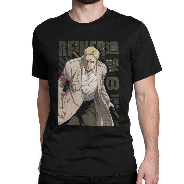 T-shirt Attaque Des Titans</br>Reiner Braun – Image 2