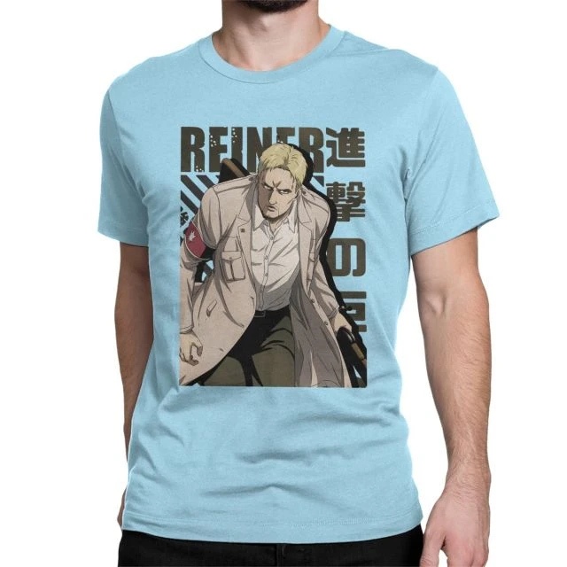 T-shirt Attaque Des Titans</br>Reiner Braun – Image 12