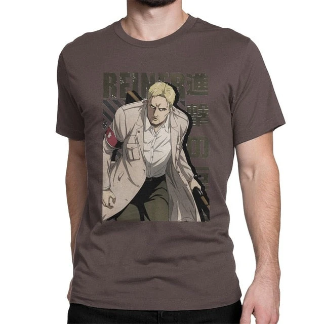 T-shirt Attaque Des Titans</br>Reiner Braun – Image 19
