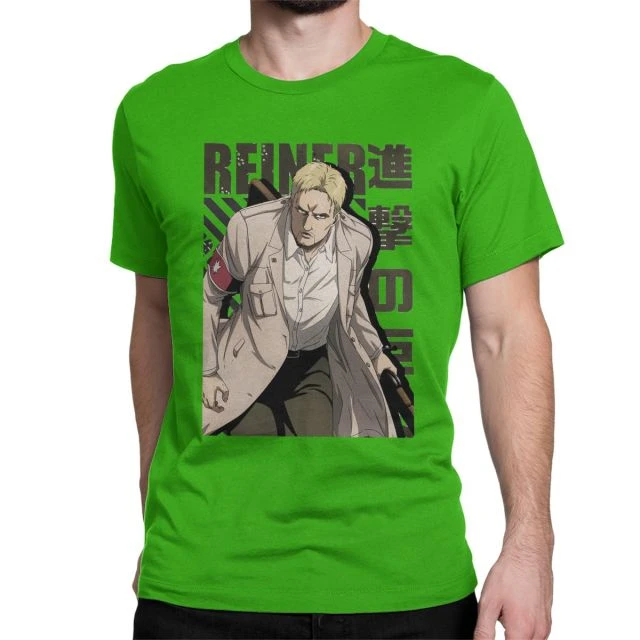 T-shirt Attaque Des Titans</br>Reiner Braun – Image 4