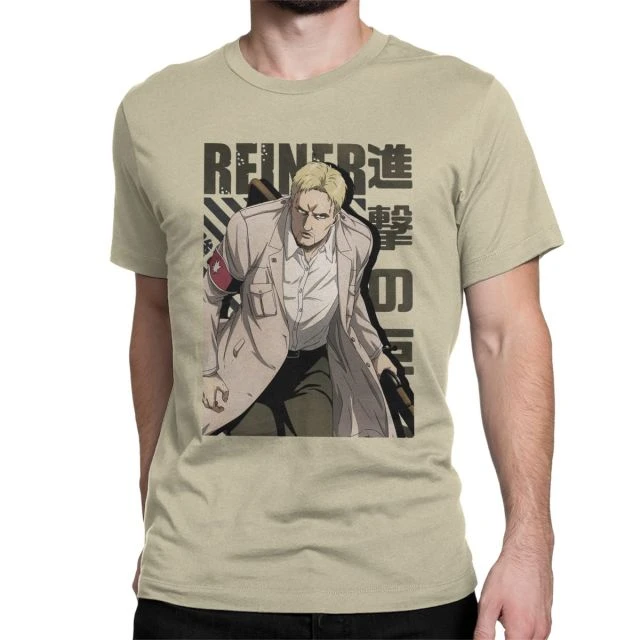 T-shirt Attaque Des Titans</br>Reiner Braun – Image 15