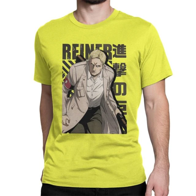 T-shirt Attaque Des Titans</br>Reiner Braun – Image 9