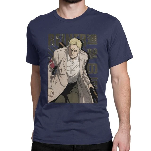 T-shirt Attaque Des Titans</br>Reiner Braun – Image 13