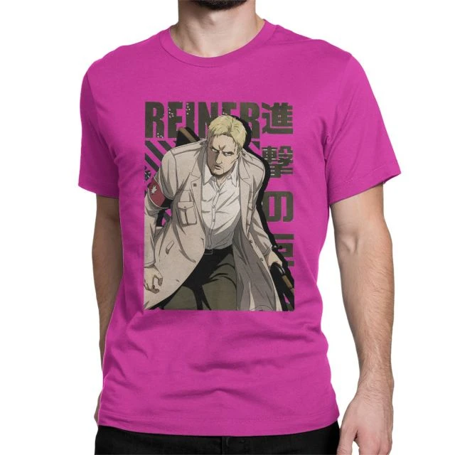 T-shirt Attaque Des Titans</br>Reiner Braun – Image 14