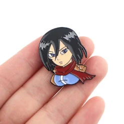 Pin's Attaque Des Titans</br> Buste Mikasa