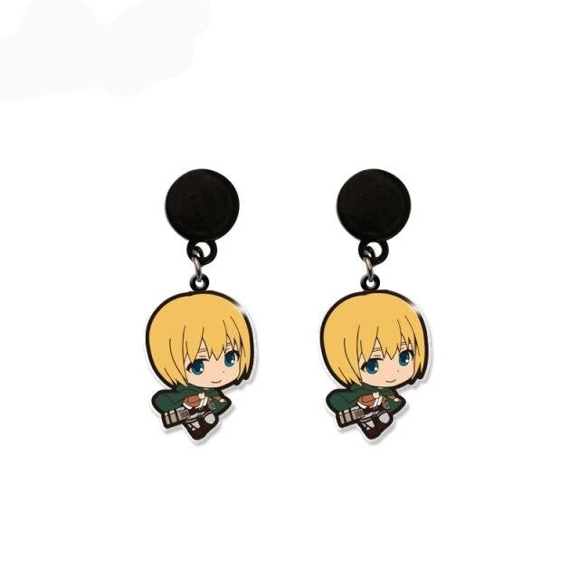 Boucles D'oreilles Attaque Des Titans</br> Armin Cute