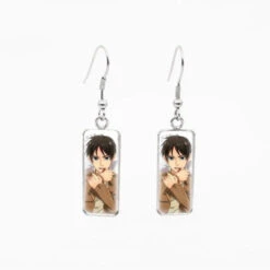 Boucles D'oreilles Attaque Des Titans </br> Personnage Eren