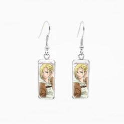Boucles D'oreilles Attaque Des Titans </br>Personnage Annie Leonhart