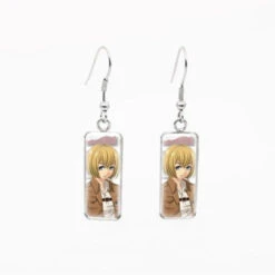 Boucles D'oreilles Attaque Des Titans </br> Personnage Armin Arlert