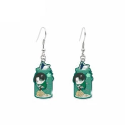 Boucles D'oreilles Attaque Des Titans </br> Livai Kawaii