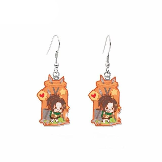 Boucles D'oreilles Attaque Des Titans </br> Hansi Zoe Kawaii
