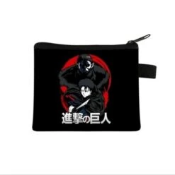 Porte-monnaie Attaque Des Titans</br> Livai Et Titan Bestial