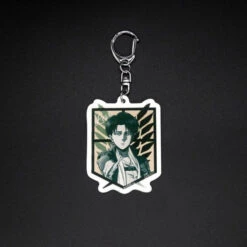 Porte-clés Attaque Des Titans</br> Livai Ackerman Blason