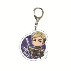 Porte-clés Attaque Des Titans</br> Erwin Smith Vignette