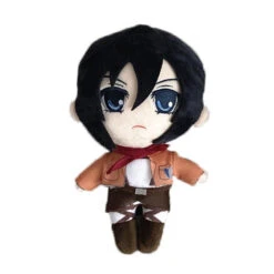 Peluche Attaque Des Titans</br> Personnage Mikasa Ackerman