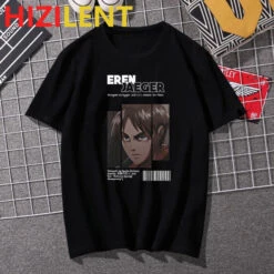 T-shirt Attaque Des Titans</br> Eren Jaeger Visage