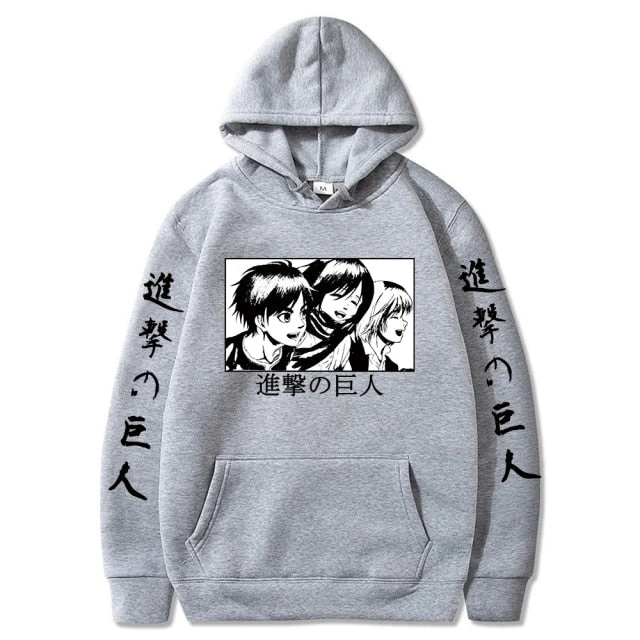 Sweat Attaque Des Titans</br> Eren, Mikasa & Armin – Image 5