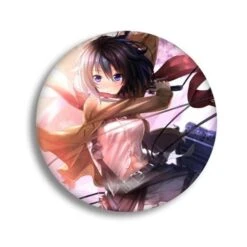 Pin's Attaque Des Titans</br> Illustration Mikasa