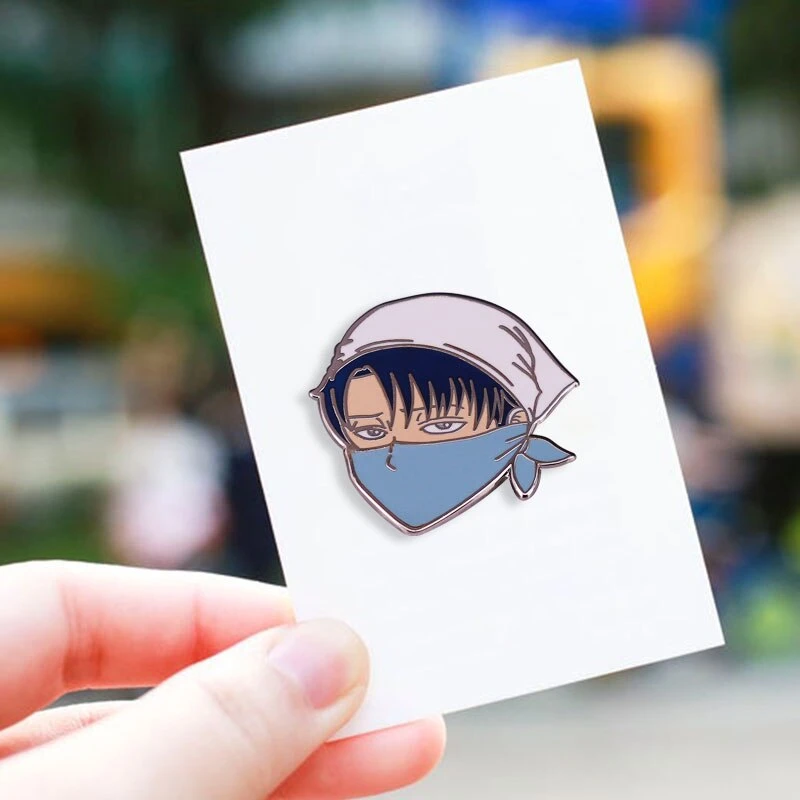 Pin's Attaque Des Titans</br> Livai Ménage