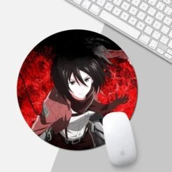 Tapis De Souris Attaque Des Titans</br>Recrue Mikasa