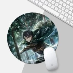 Tapis De Souris Attaque Des Titans</br> Livai Ackerman Mission