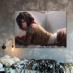 Tableau Attaque Des Titans</br> Mikasa Ackerman Réaliste