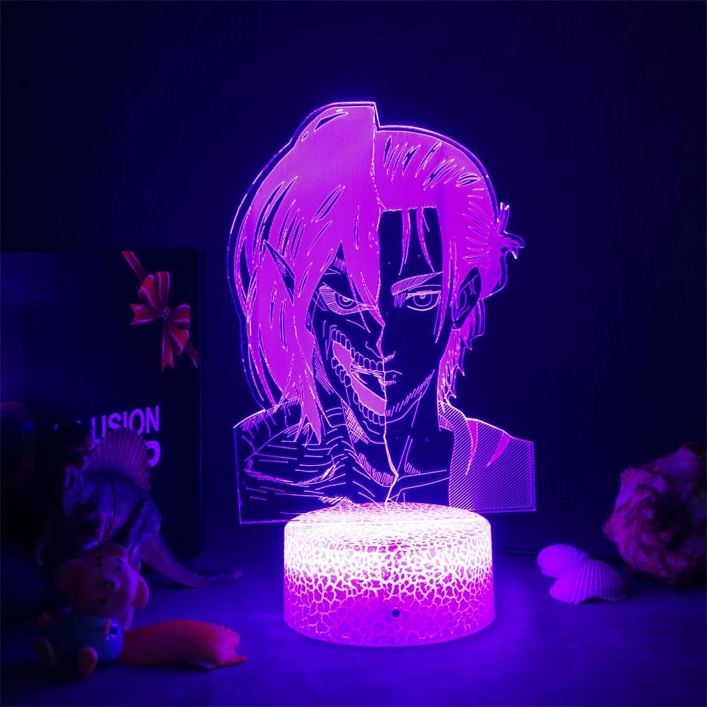 Lampe Attaque Des Titans</br> Eren Moitiée Titan – Image 5