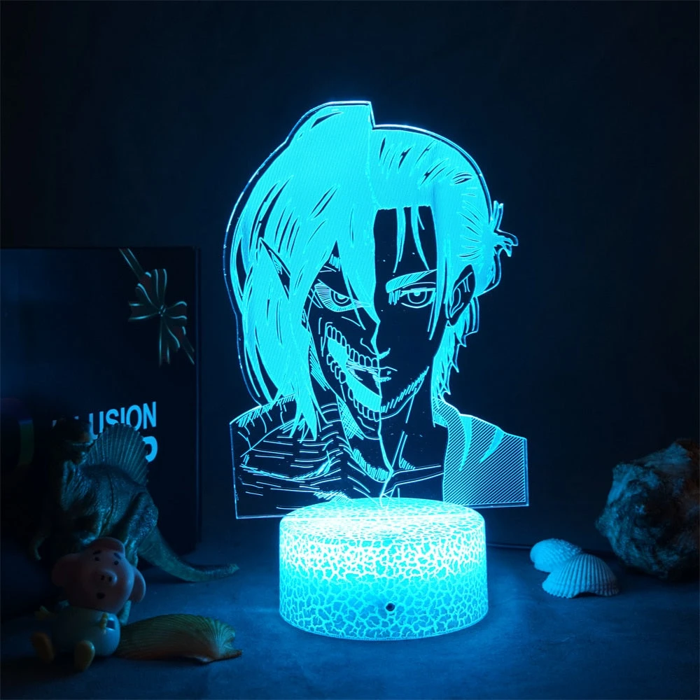 Lampe Attaque Des Titans</br> Eren Moitiée Titan – Image 4