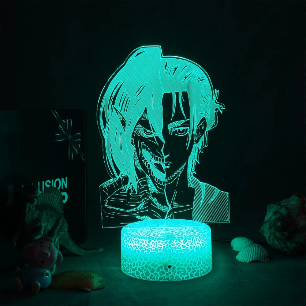 Lampe Attaque Des Titans</br> Eren Moitiée Titan – Image 13